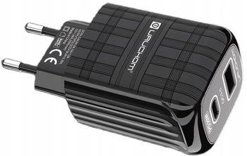 Szybka Ładowarka sieciowa zasilacz 20W 1x USB C USB A Power Delivery 3.0