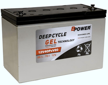 Akumulator trakcyjny  Bpower OPzV 12V4OPzV80 12V 86Ah