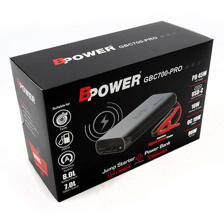 BPOWER GBC700-PRO Jump Starter + Power Bank