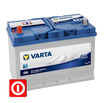 AKUMULATOR VARTA BLUE 95Ah 830A L+ JAP
