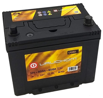 Akumulator Uruchom Gold 80Ah 650A L+ UG80L
