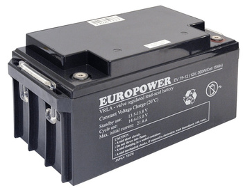 Akumulator Europower EV 75-12  12V 75Ah