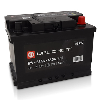 Akumulator Uruchom Black 55Ah 480A UB55S