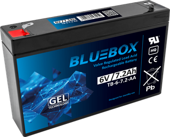 Akumulator BLUEBOX 6V 7.2Ah AGM TB-6-7.2-AA