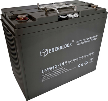 Akumulator ENERBLOCK 12V 155AH EVM12-155 AGM Traction