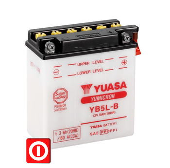 AKUMULATOR YUASA YB5L-B 5.3Ah 60A