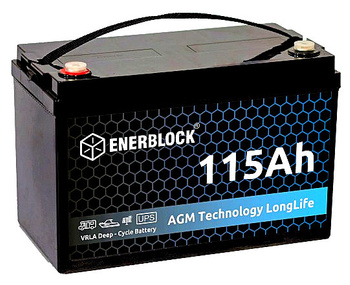 Akumulator ENERBLOCK 12V 115AH JDM12-115 AGM Longlife