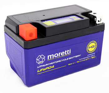 Akumulator Moretti MFPX7A / YTX7A 76.8Wh litowo jonowy