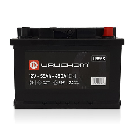 Akumulator Uruchom Black 55Ah 480A UB55S