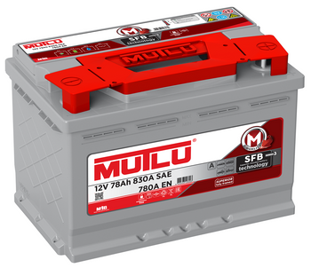 Akumulator Mutlu SFB SERIES 3 78Ah 780A  M78SFB