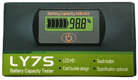 WYŚWIETLACZ LCD NAŁADOWANIA akumulatora LY7S