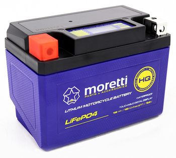 Akumulator Moretti MFPX9 / YTX9 128Wh litowo jonowy