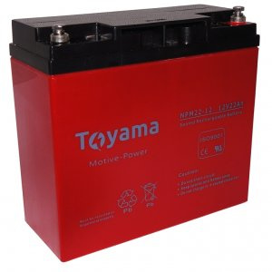 Akumulator Toyama NPM22 12V 22Ah AGM