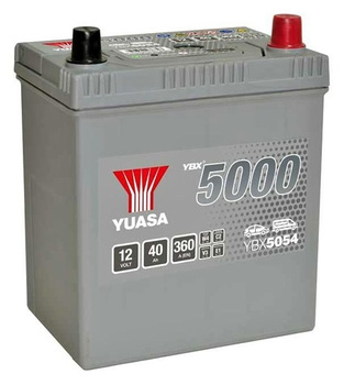 Akumulator YUASA SILVER 40Ah 360A P+ HONDA YBX5054