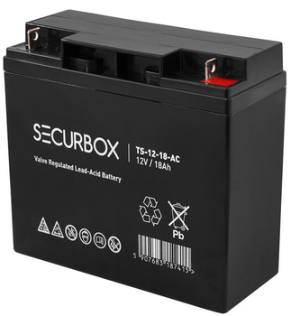 Akumulator Securbox 12V 18Ah AGM TS-12-18-AC