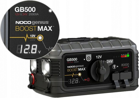 NOCO GB500 BOOST MAX 20000A 12V/24V JUMP STARTER