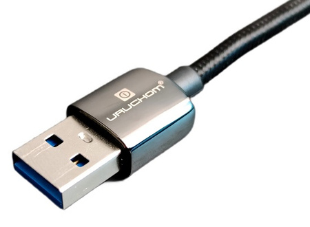 Kabel USB LIGHTNING Apple IPHONE Szybki 12W Z WYŚWIETLACZEM 1M Uruchom