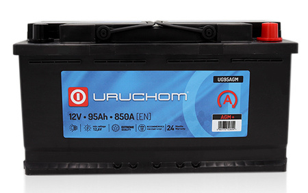 Akumulator Uruchom AGM 95Ah 850A UG95AGM