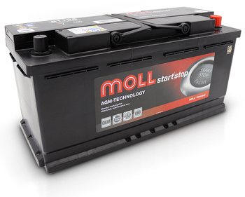 Akumulator Moll 105Ah 950A AGM Start Stop