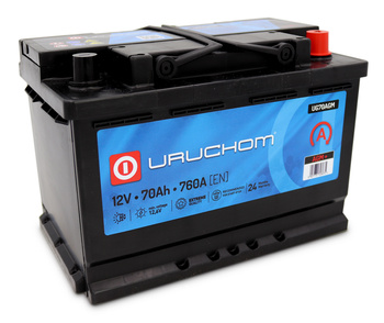 Akumulator Uruchom AGM 70Ah 760A UG70AGM