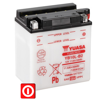 Akumulator Yuasa YB10L-B2 11.6Ah 120A