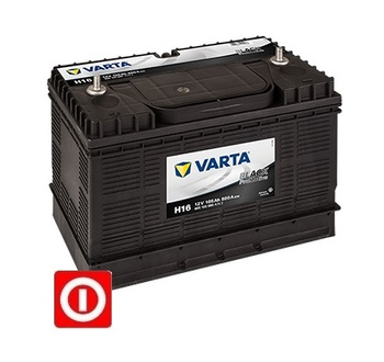 Akumulator Varta Promotive Black H16 105Ah 800A Caterpillar