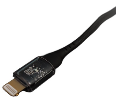 Kabel USB C LIGHTNING Apple IPHONE Szybki 30W 1M Z Diodą Uruchom