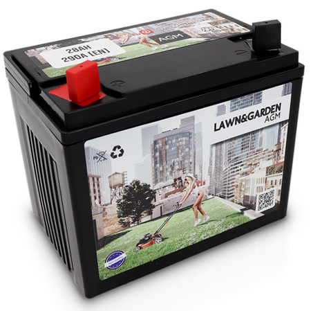 Akumulator Lawn&Garden 12V 28Ah 290A 896 AGM L+ do kosiarki traktorka