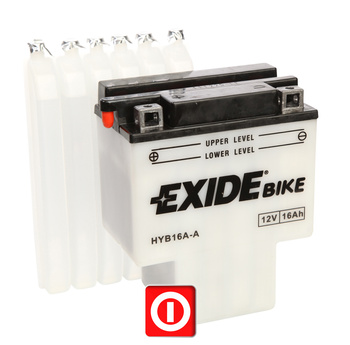 Akumulator Exide HYB16A-AB 16Ah 150A VT Shadow