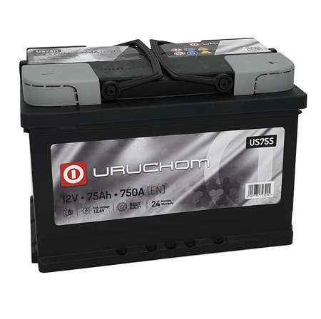 Akumulator Uruchom Silver 75Ah 750A US75H