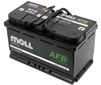 Akumulator Moll 86Ah 820A AFB Start Stop 86086