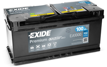 Akumulator EXIDE PREMIUM 100Ah 900A EA1000