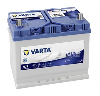Akumulator Varta EFB N72 | 72Ah 760A