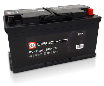 Akumulator Uruchom Black 100Ah 800A UB10H