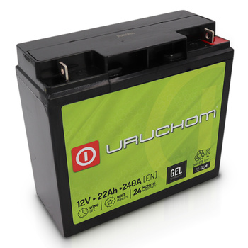 AKUMULATOR Uruchom 12V 22Ah 240A GEL do kosiarki traktorka