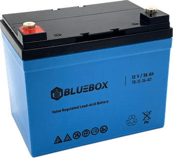 Akumulator BLUEBOX 12V 36Ah AGM TB-12-36-AD