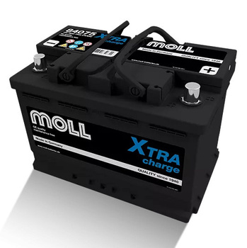 Akumulator Moll 75Ah 720A X-tra Charge 84075