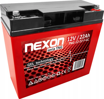 Akumulator Nexon 12V 22Ah GEL TNG-12-22-F-GC