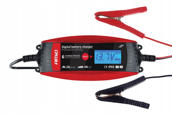 ŁADOWARKA PROSTOWNIK AMiO DBC-4A  6V/12V-2A/4A
