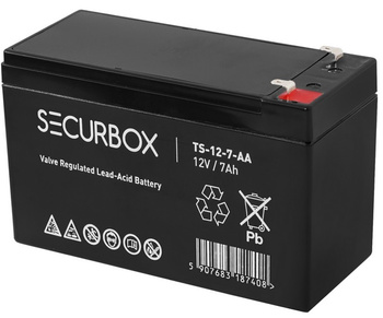 Akumulator Securbox 12V 7Ah AGM TS-12-7-AA