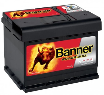 Akumulator Banner Power Bull 62Ah 550A P+  P6219