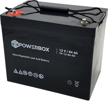 Akumulator Powerbox 12V 84Ah VRLA AGM TP-12-84-AD