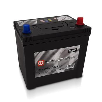 Akumulator Uruchom Silver 60Ah 500A P+ US60P
