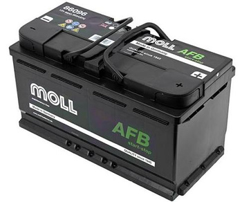 Akumulator Moll 96Ah 900A AFB Start Stop 86096