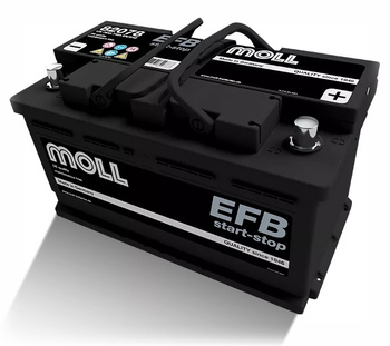 Akumulator Moll Start Stop EFB 12V 78Ah 740A 82078