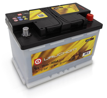 Akumulator Uruchom PROFESSIONAL  74Ah 800A UG74HPRO