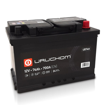 Akumulator Uruchom Black 74Ah 700A UB74H