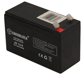 Akumulator ENERBLOCK 12V 9AH JS12-9 żelowy AGM