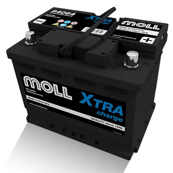 Akumulator Moll 64Ah 620A X-tra Charge 84064